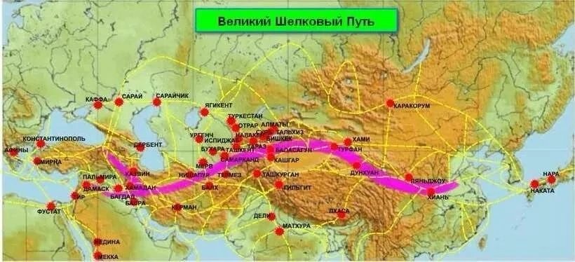 🗺️ Великий шёлковый путь