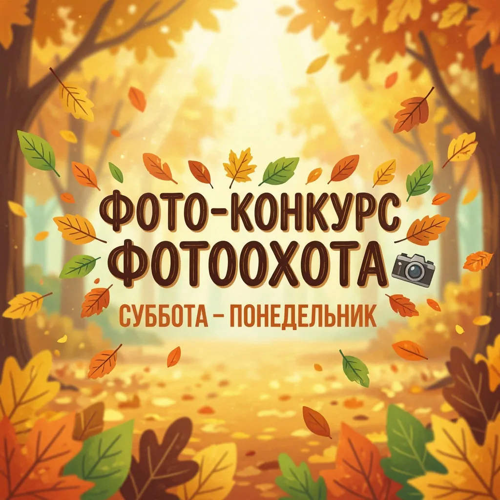 🍂 Фотоохота