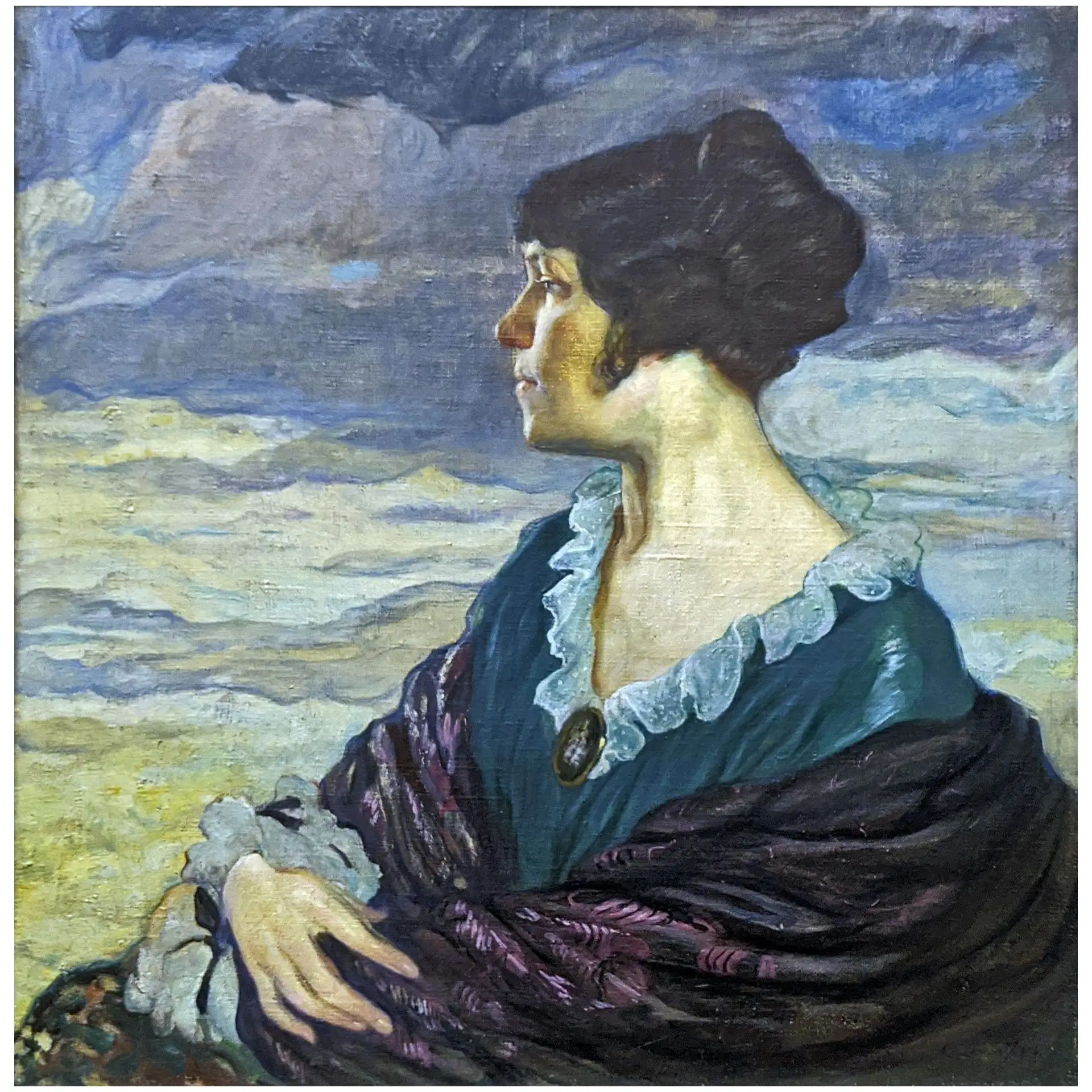 2 сентября родилась Ольга Людвиговна Делла-Вос-Кардовская (1875 — 1952) — русский живоп...