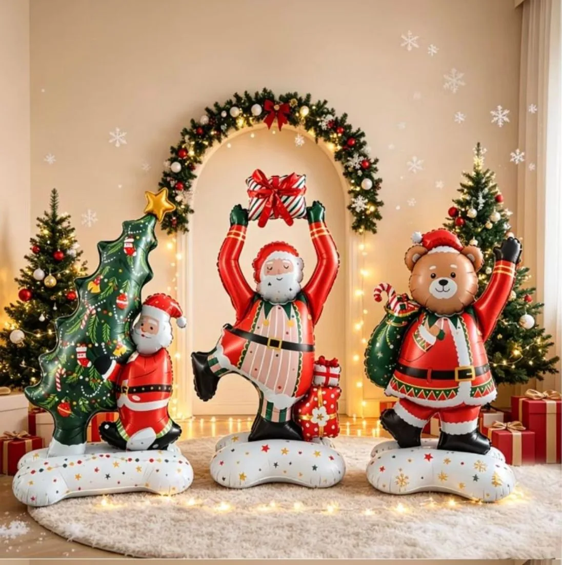 Надувной новогодний декор 🎄