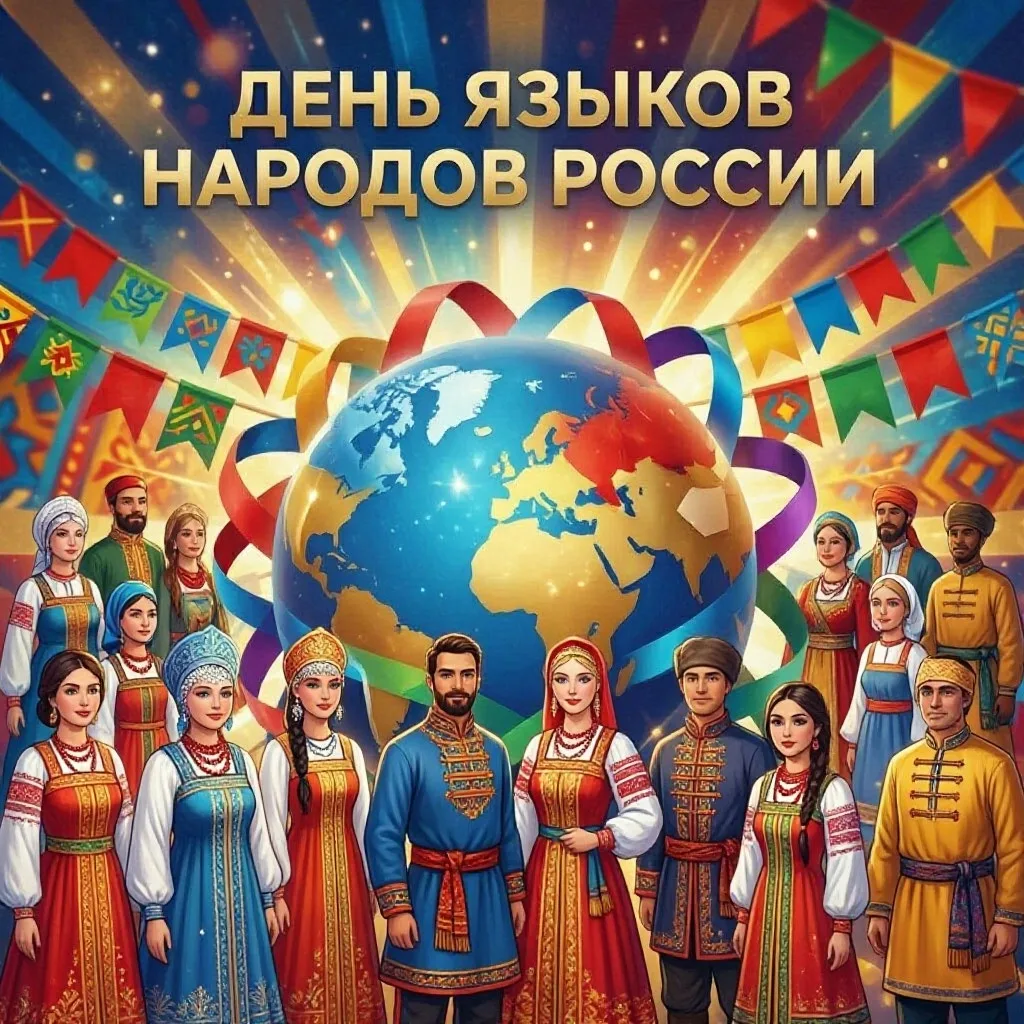🎉 Впервые в Коми — День языков народов России! 🎉