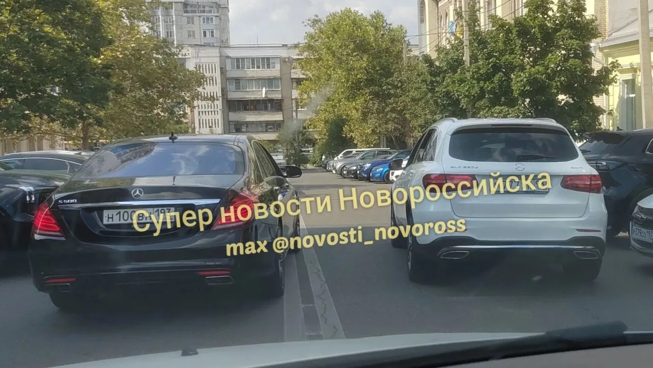 Дорогу перекрыли и разговариваем, на сигналы не реагируем