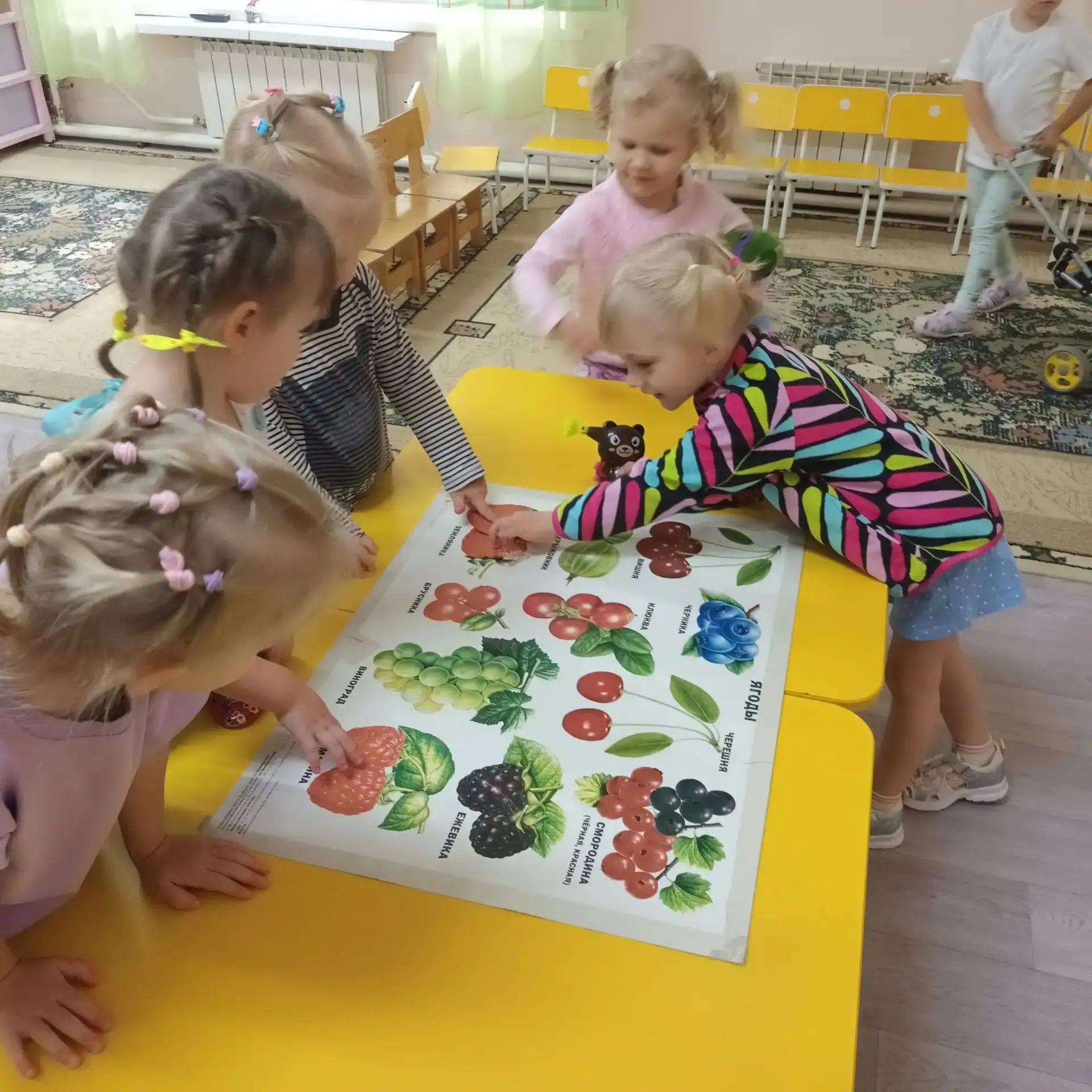 🍄🍓 Тема недели: «Грибы и ягоды» в группе «Капельки»