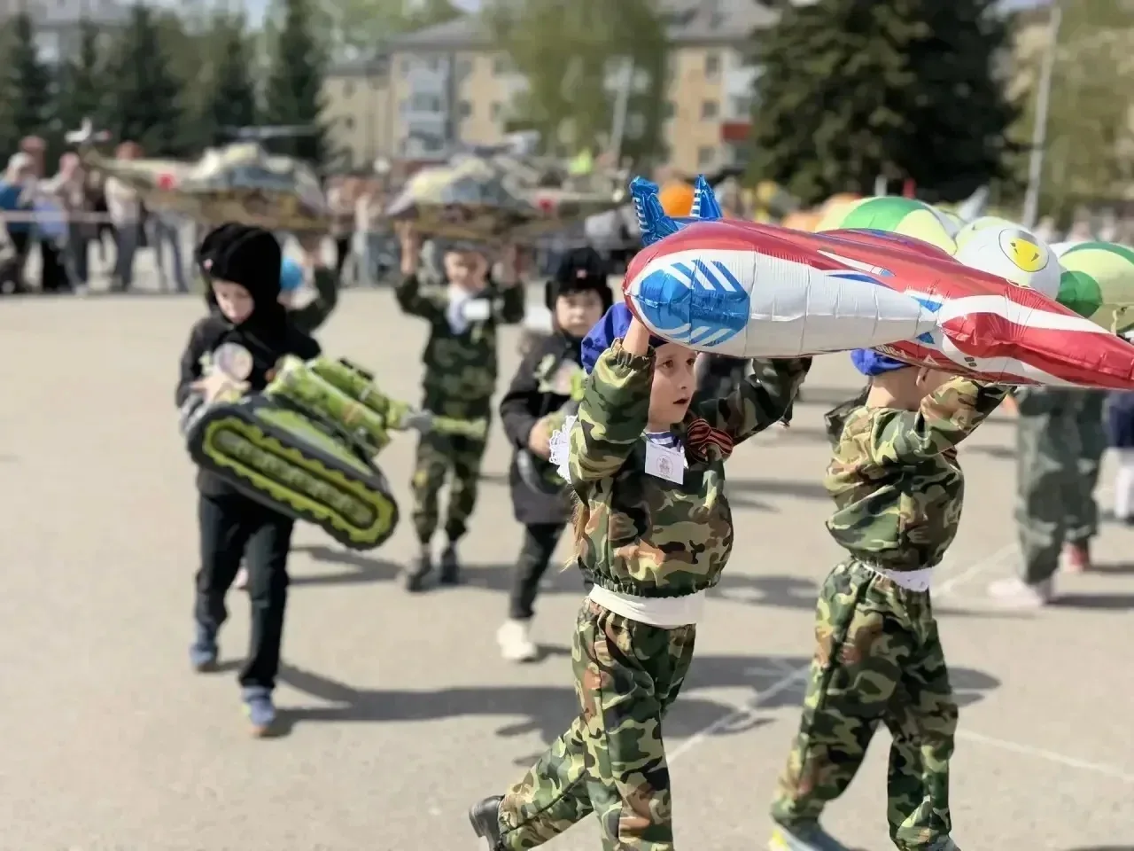 В рамках празднования 81-й годовщины Великой Победы в Осинниковском городском округе с особым размах
