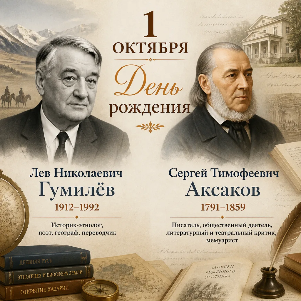 🔹Лев Николаевич Гумилёв