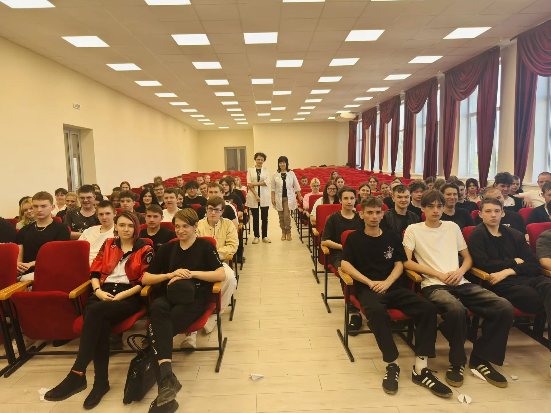 Важная встреча в Кореновском политехническом техникуме: обсуждение последствий употребления алкоголя