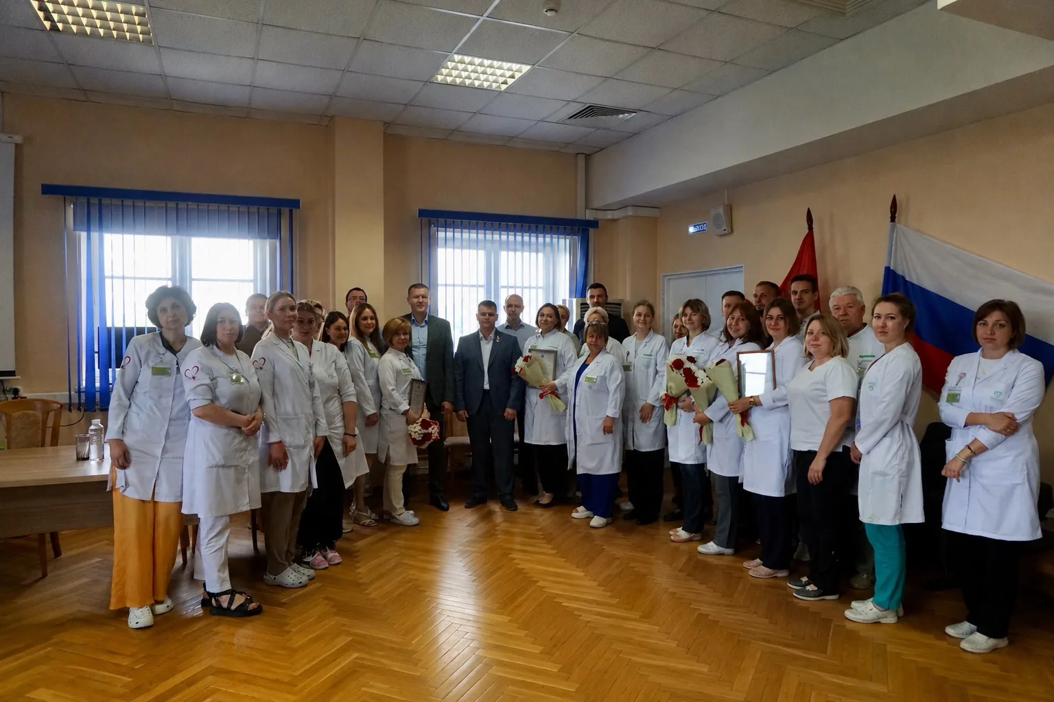 В районе Покровское-Стрешнево посетил Детскую городскую поликлинику № 94.
