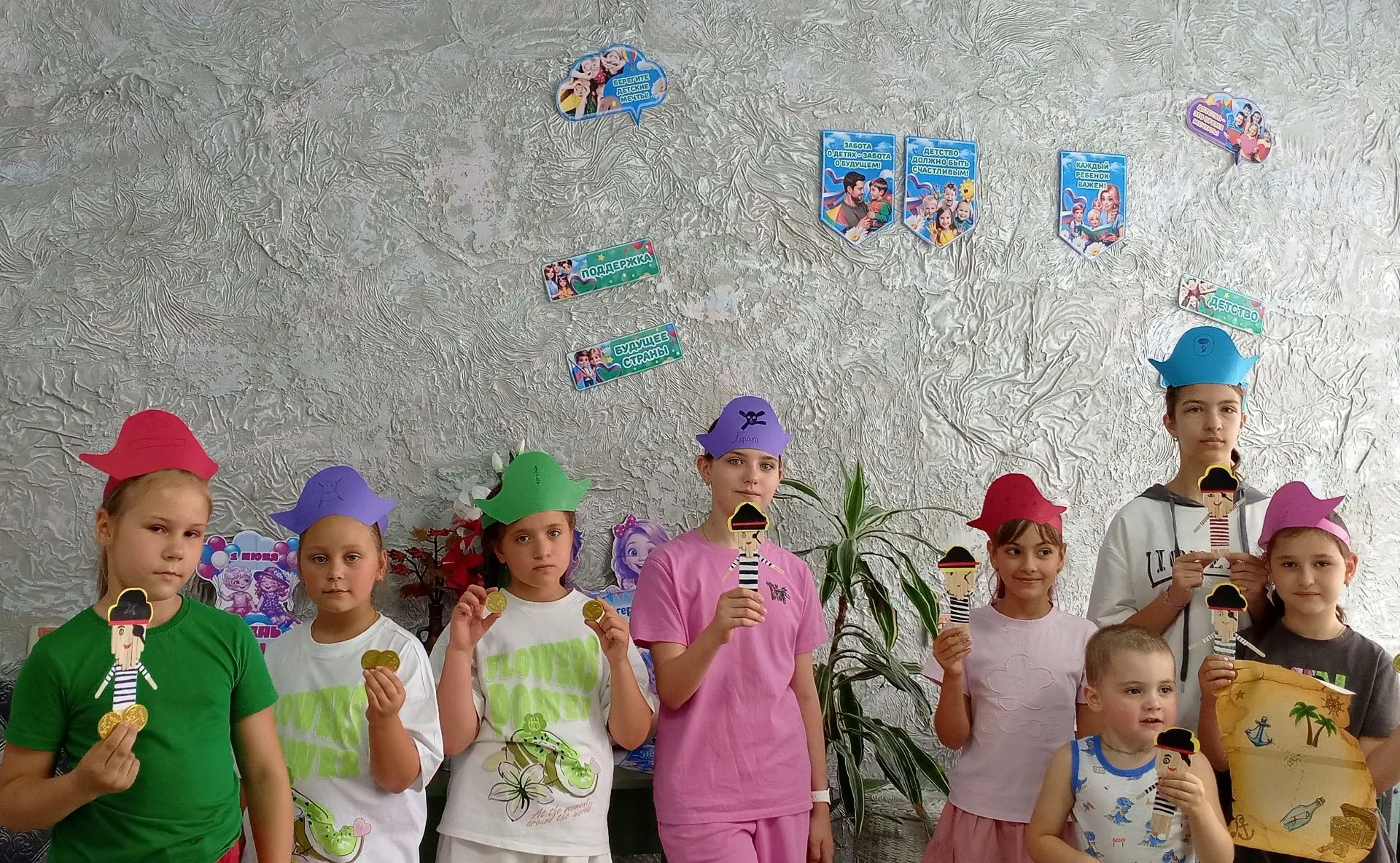 Пиратские приключения на нашей летней площадке!