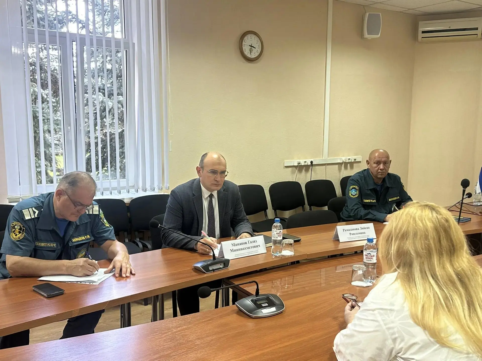 В Администрации муниципалитета заместитель председателя Государственного комитета Респу...