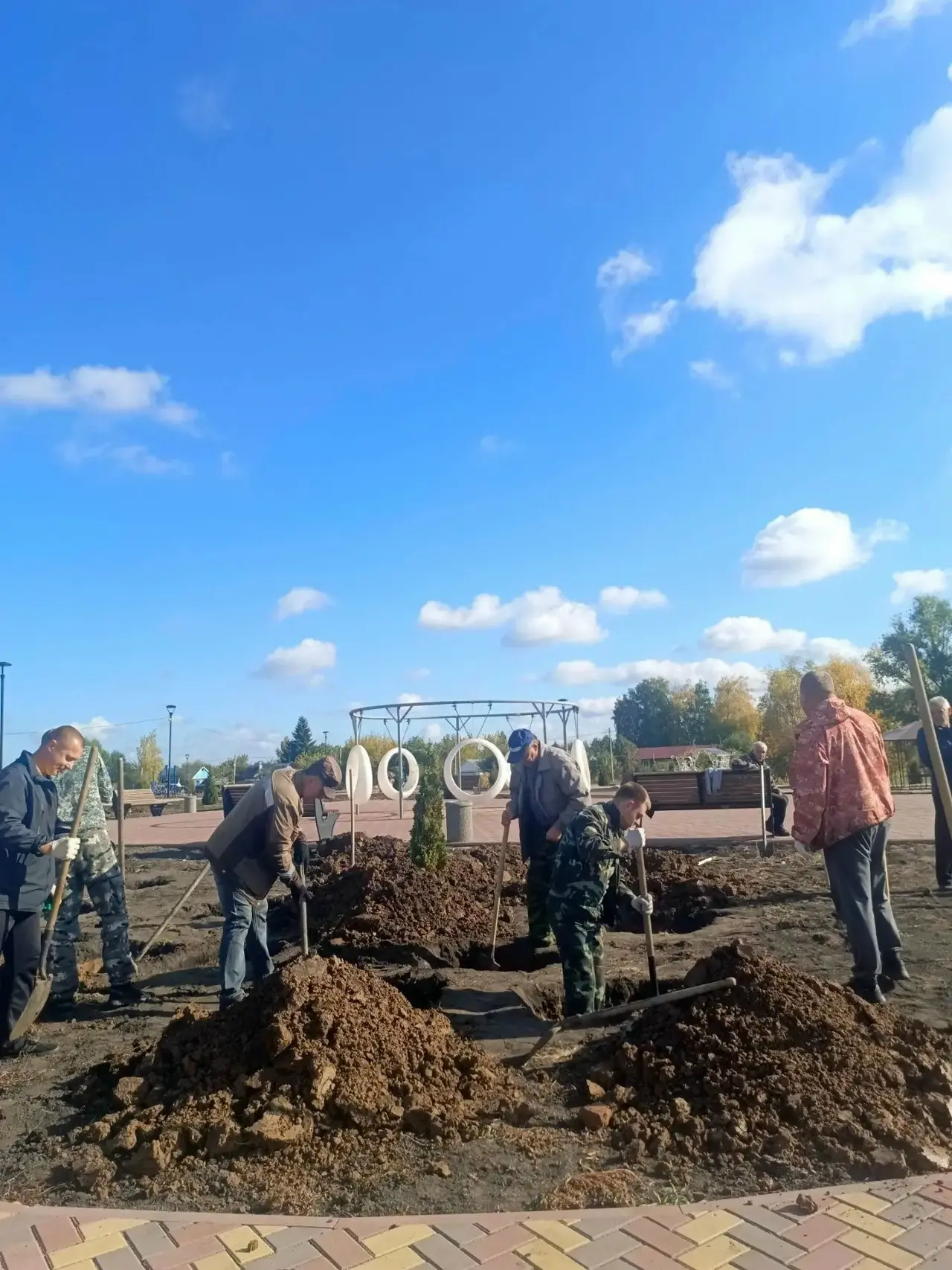 🏞️В Петровском муниципальном округе продолжается благоустройство общественной территор...