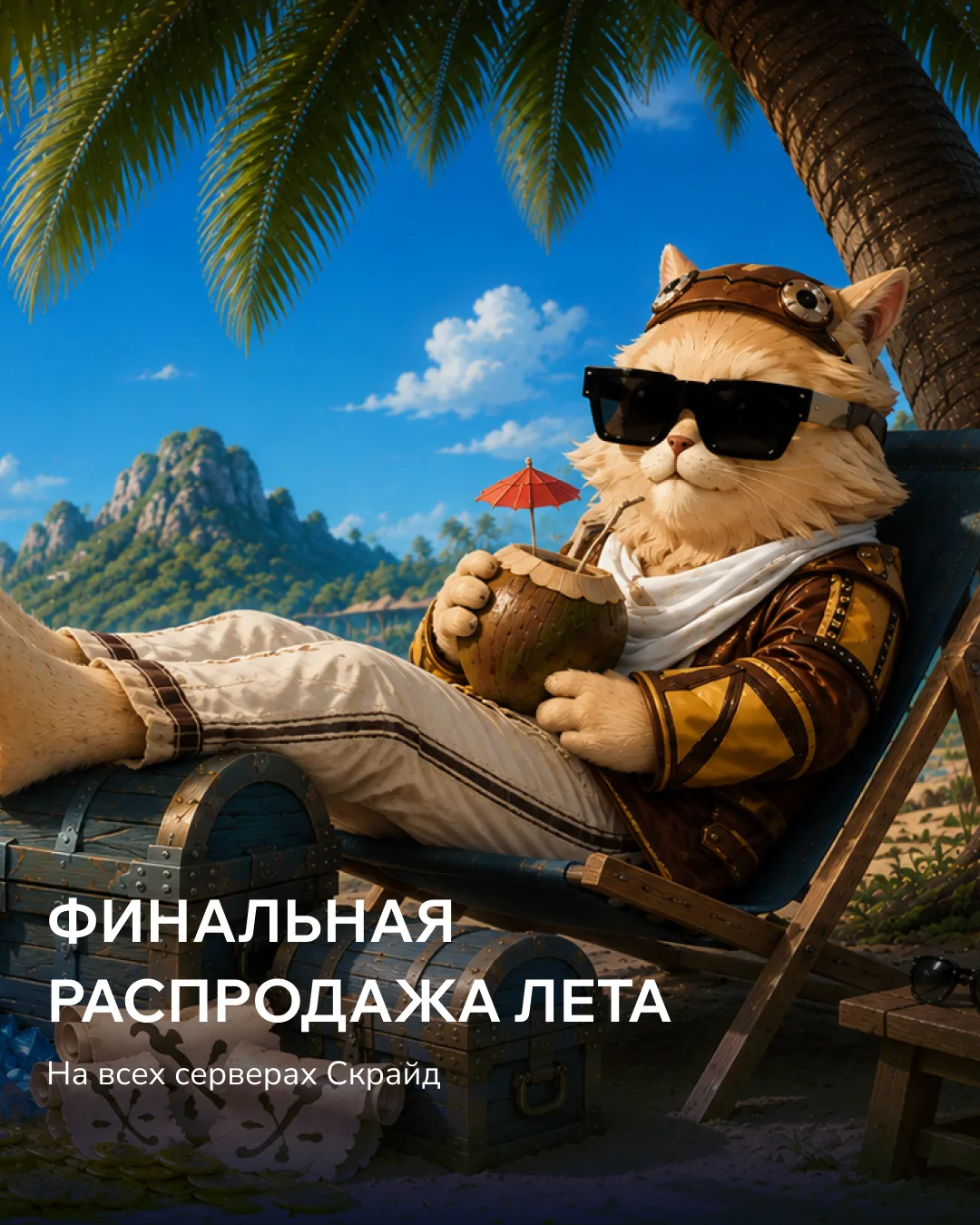 ☀️ Летний ивент на Скрайде подходит к концу