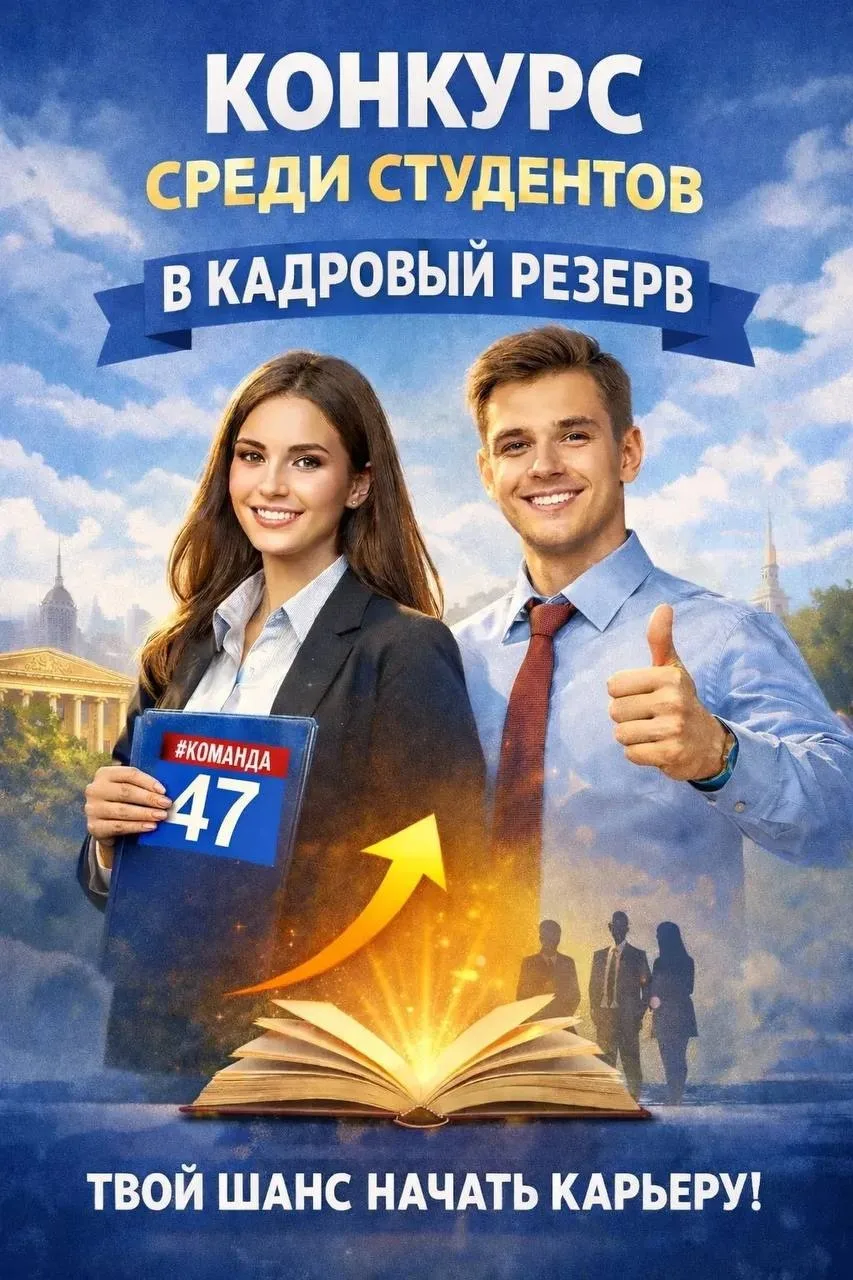 ⚡️Мы знаем, вы этого ждали⚡️  Открыт прием заявок на конкурс среди студентов на включение в кадровый