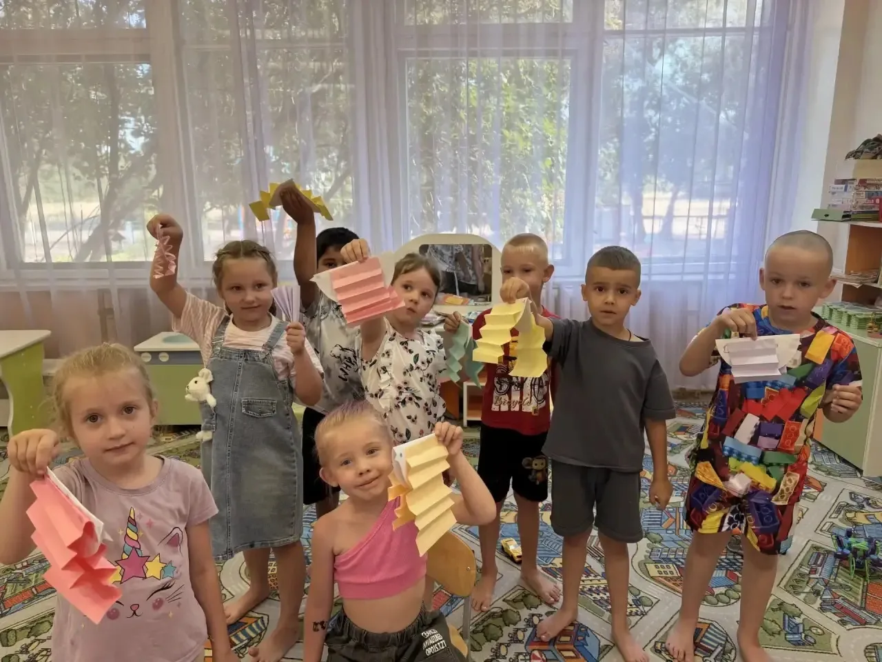 В нашей группе «Лебёдушка» было по-настоящему звонко и радостно! У нас прошел тематический день, пос
