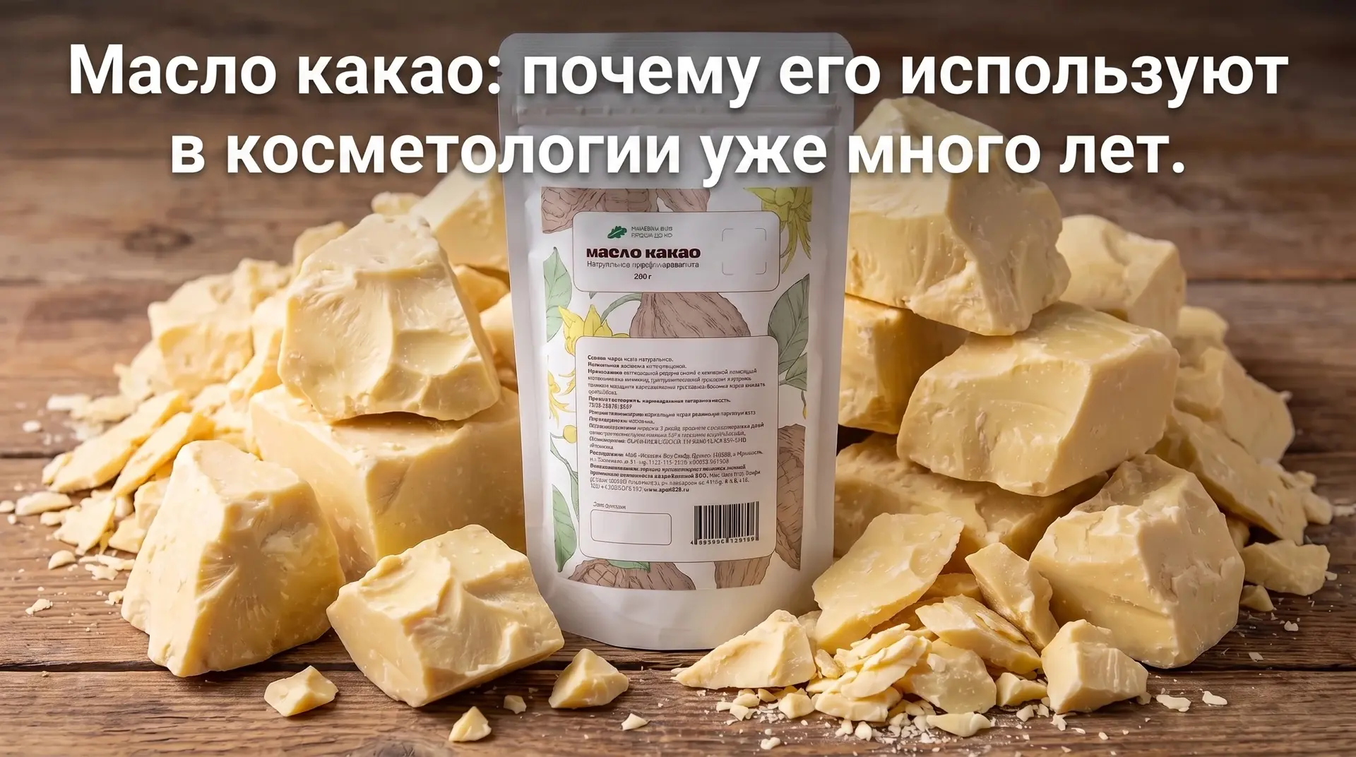 🤎Масло какао - натуральный компонент, который уже много лет используется в косметологи...