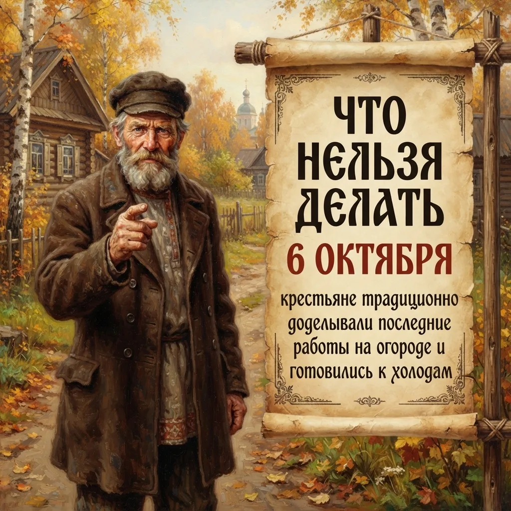 🚫 6 октября — Что нельзя делать