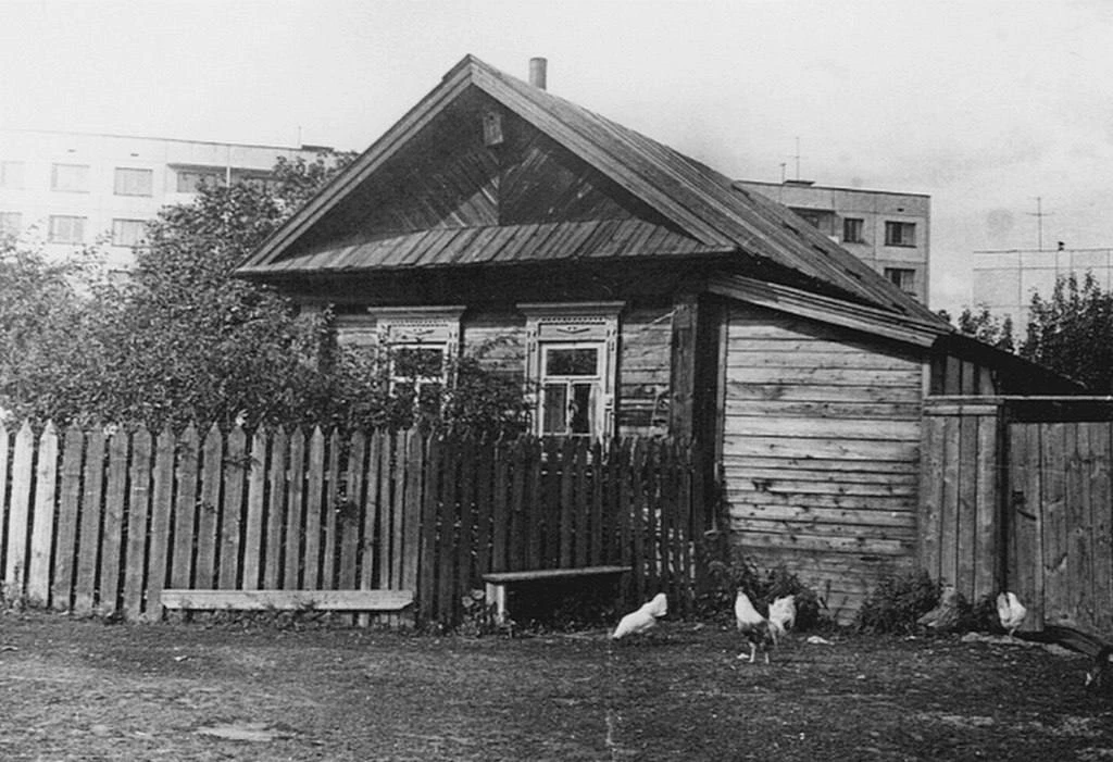Так выглядел Новочебоксарск в 1970-е годы: в городе были деревянные дома, но уже начали...