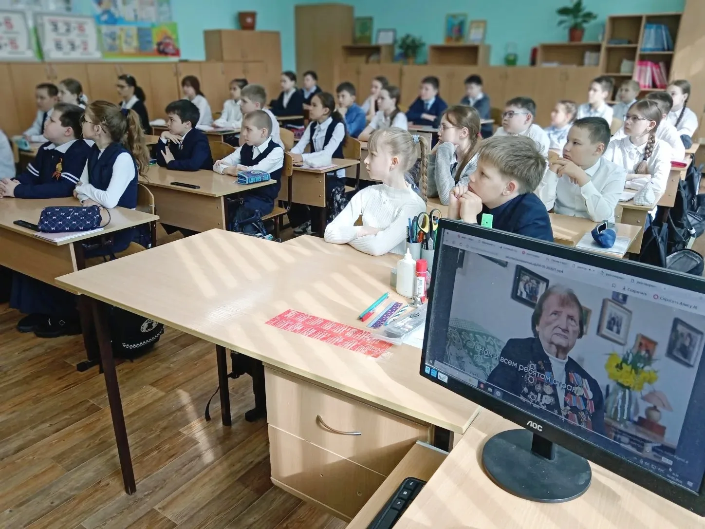 Сегодня во всех школах города в рамках цикла «Разговоры о важном» и при поддержке партийного проекта