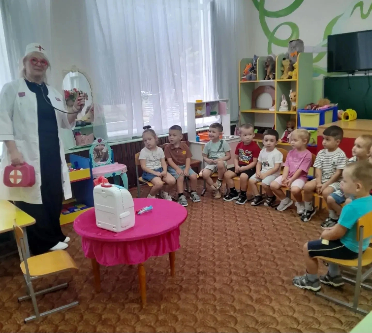 🛡️ «Санитарный щит России» в «Теремке»: растём здоровыми!