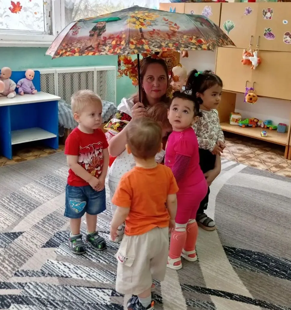 🍂 К самым маленьким нашим воспитанникам в гости пришла Осень.