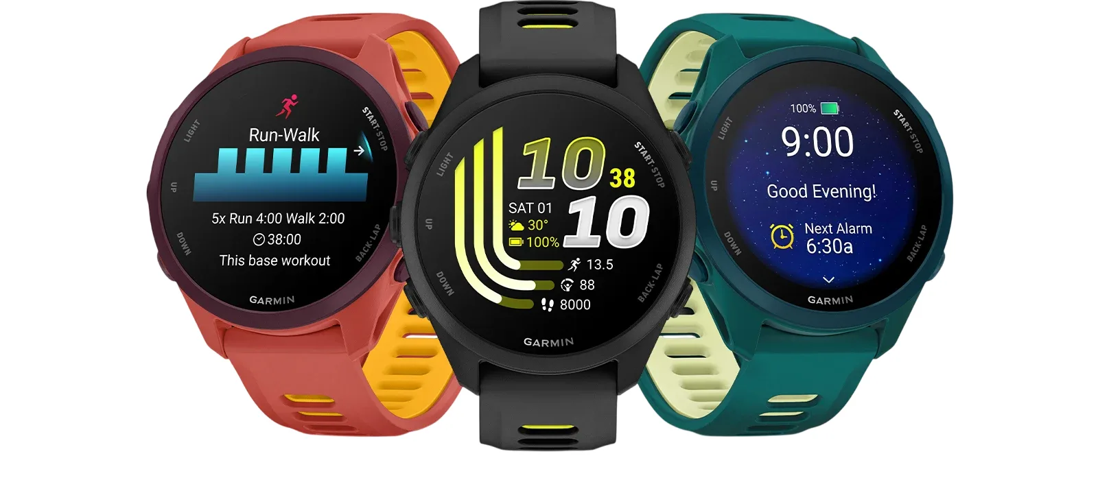 Стартовал предзаказ на новые спортивные часы Garmin Forerunner 70 и Forerunner 170.