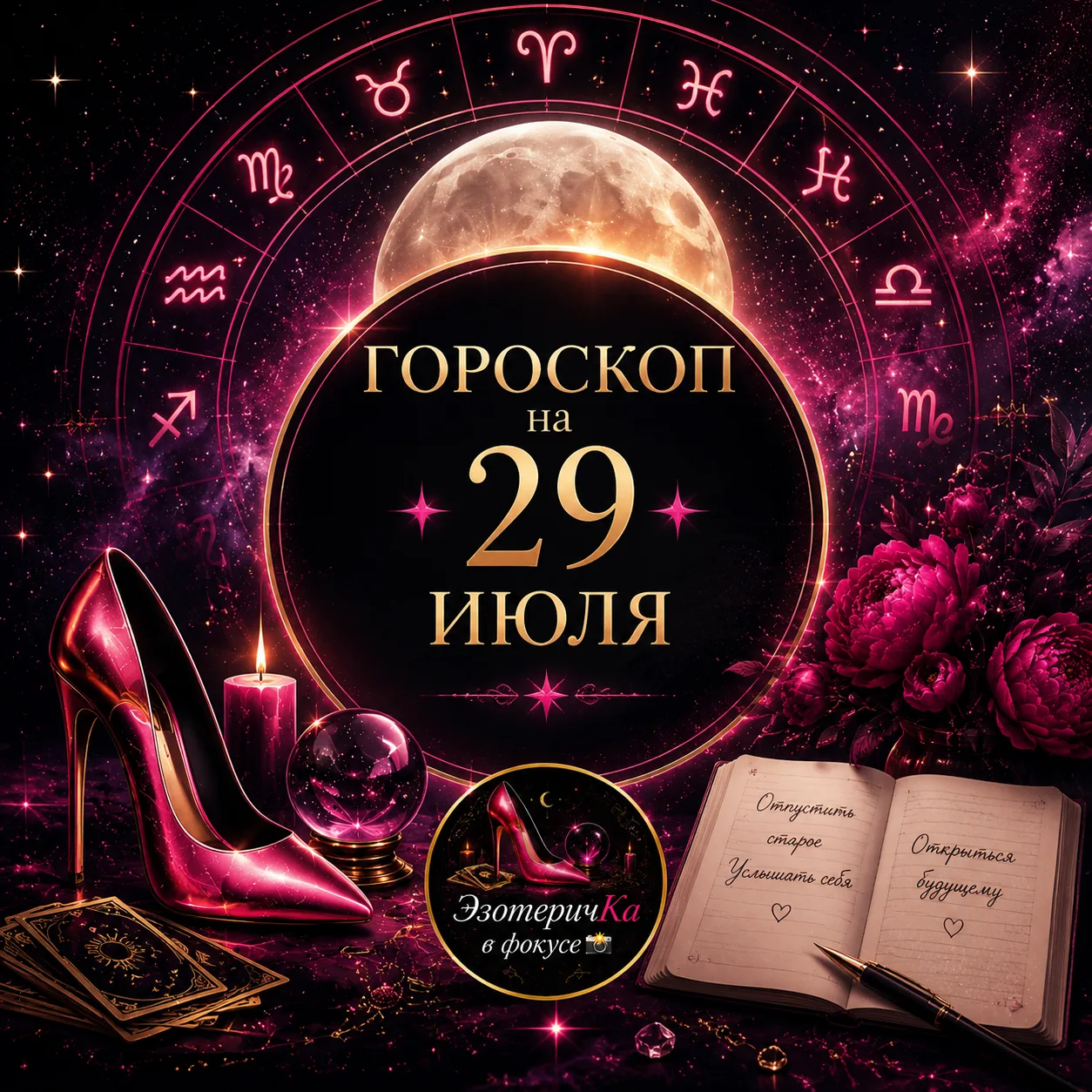 Астрологический прогноз на 29 июля💫

Луна в Водолее ♒, фаза Полнолуние 🌕
Полнолуние в Водолее помо