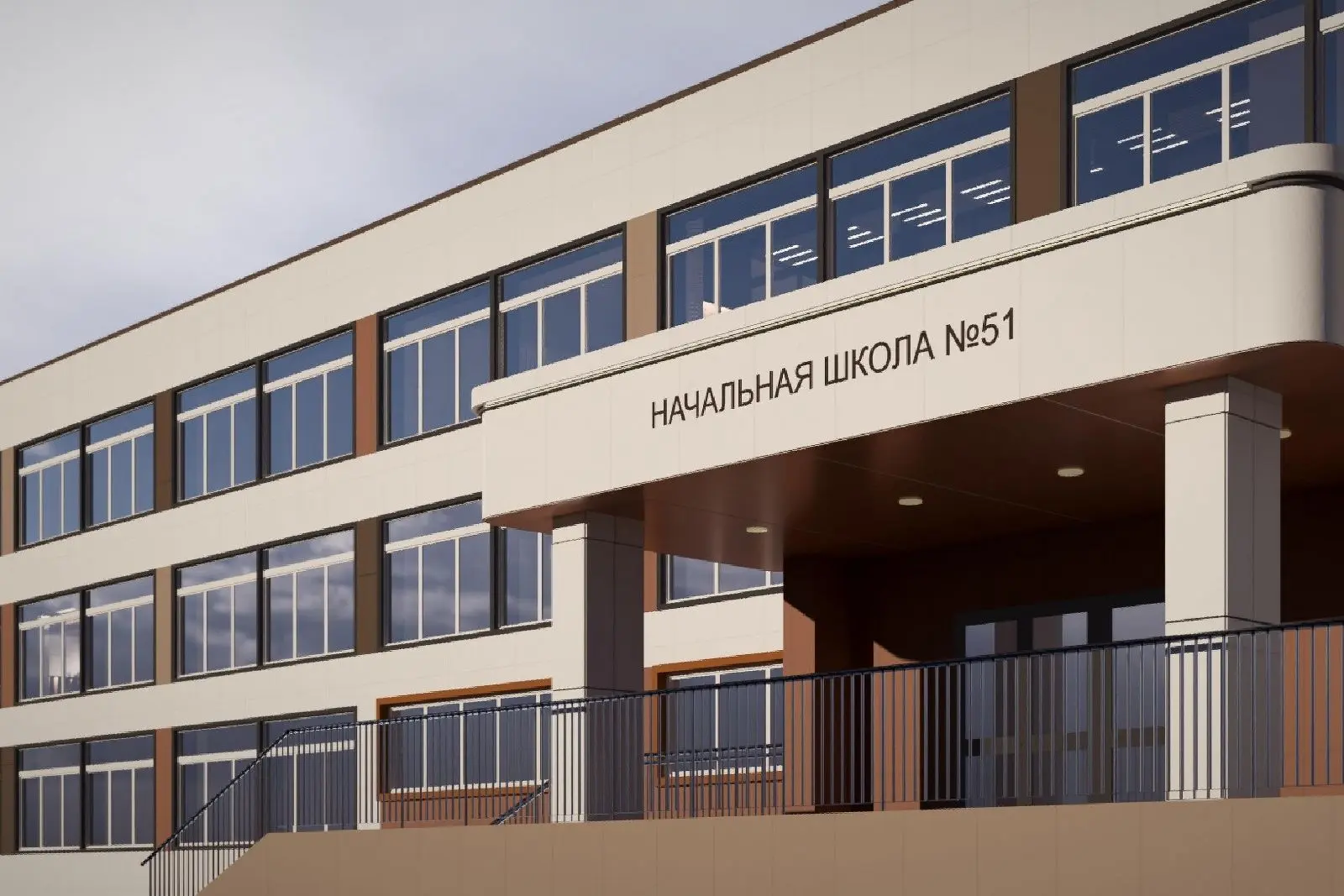 Было/Станет  🛠В корпусе для начальных классов школы № 51 продолжается капремонт. Здание планируют сд