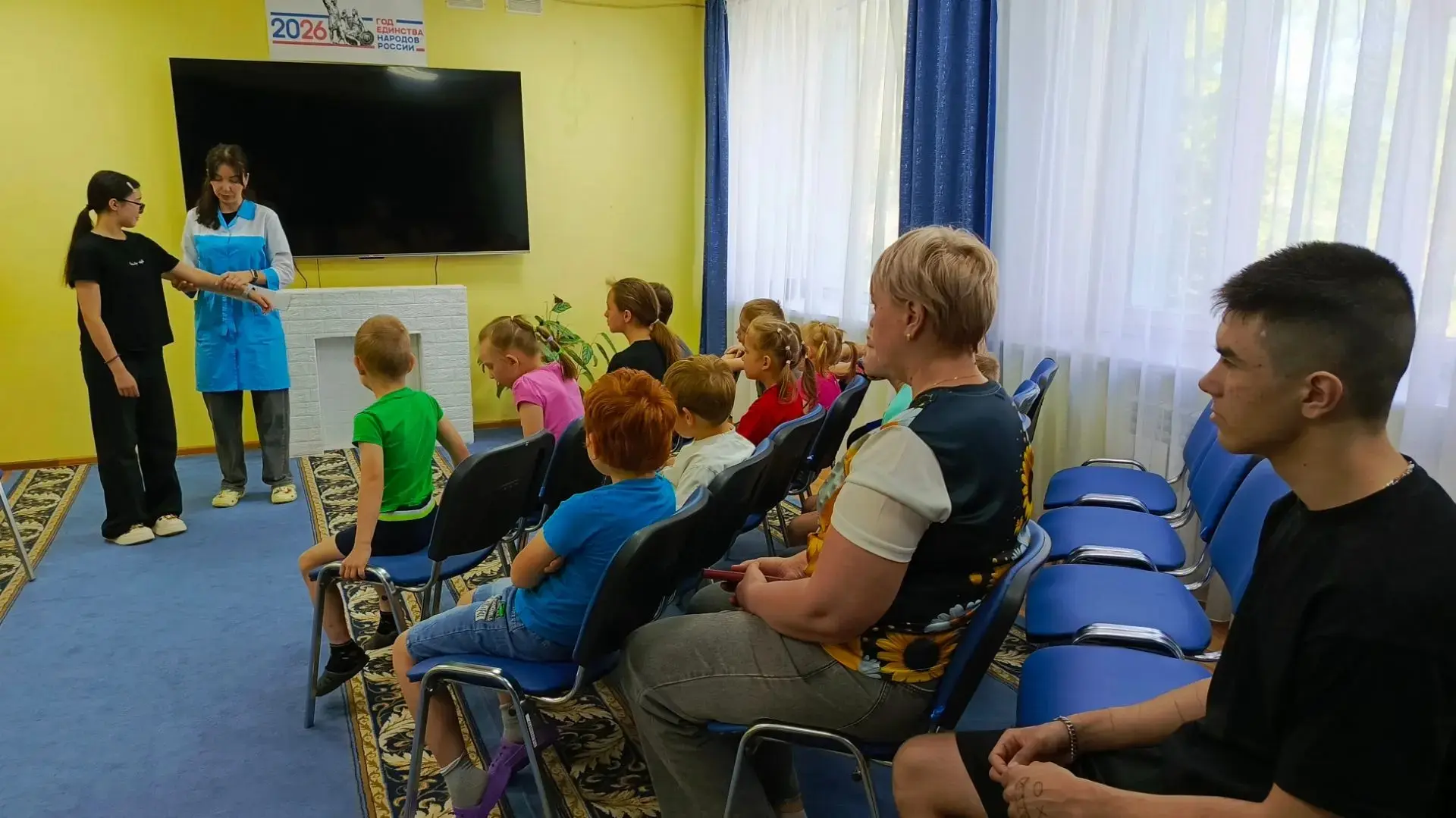 #профилактическаябеседа
#травматизм
Медицинская сестра  провела с ребятами профилактическую беседу н