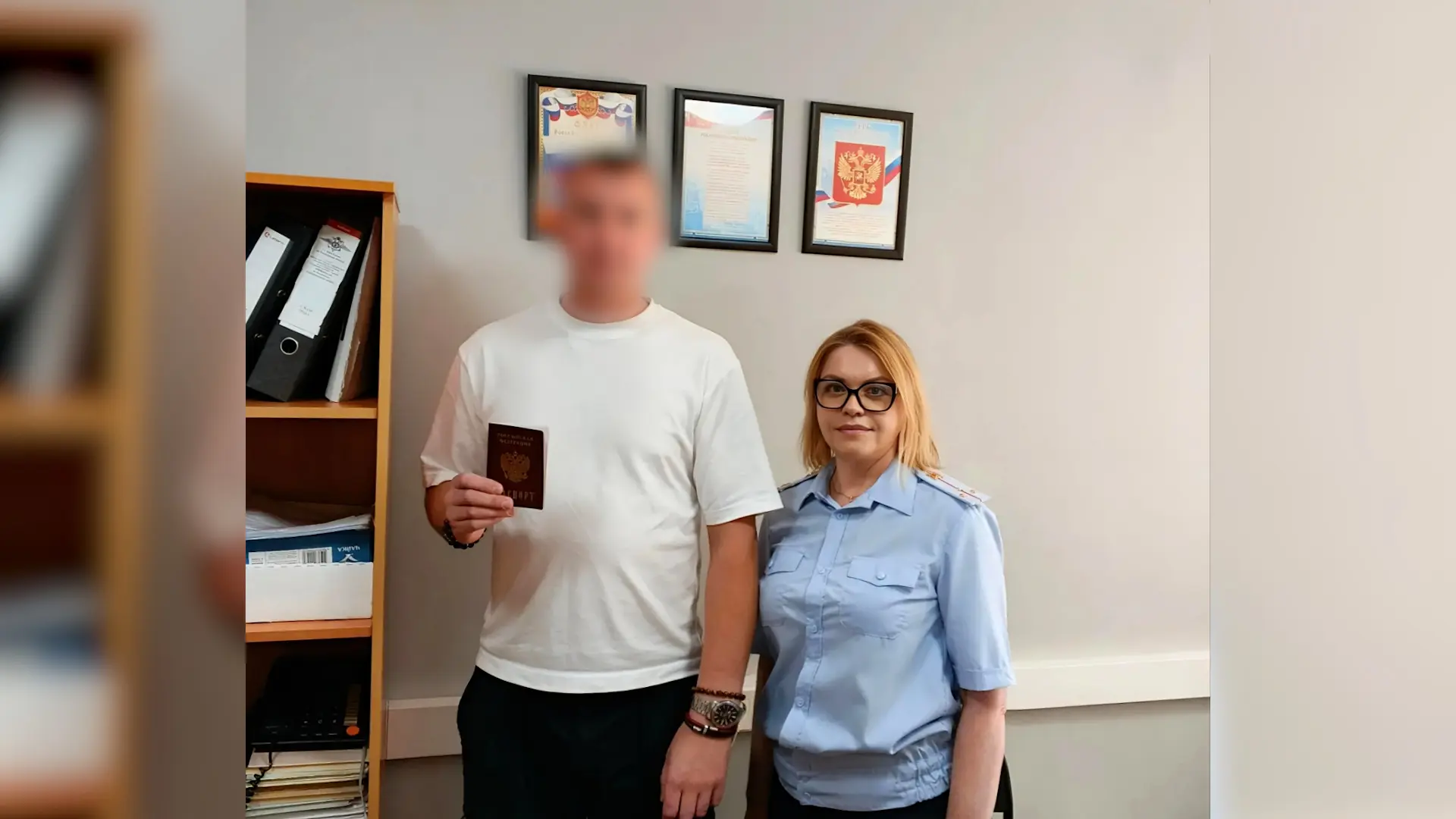 👍В Кусинском округе полицейские за один день восстановили паспорт участнику специально...