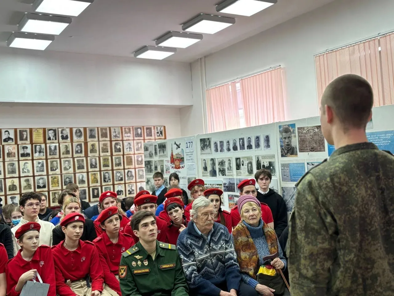 В преддверии Дня защитника Отечества в нашем лицее прошло особенное событие — музейный урок «И слово