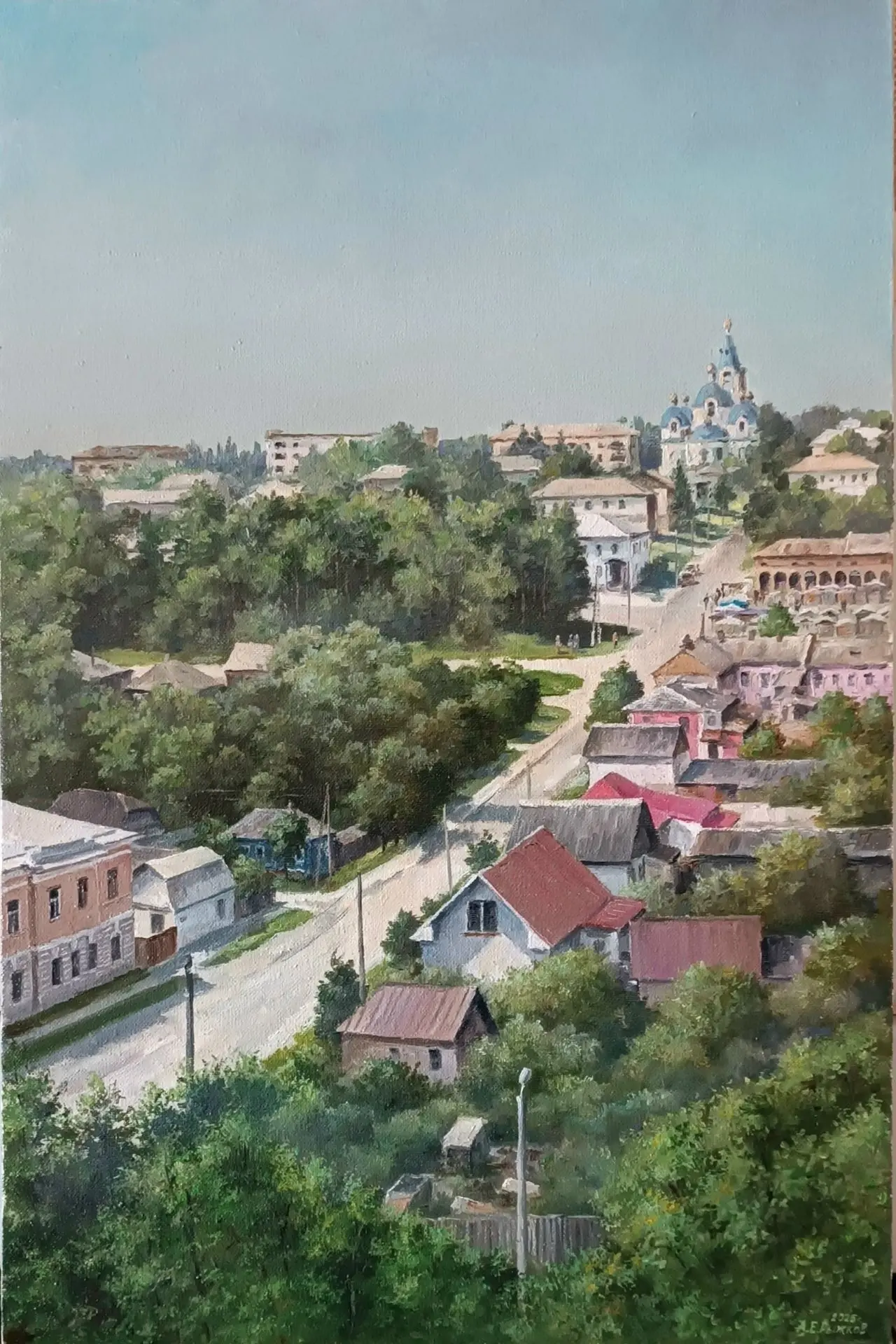 Рыльск и Рыльский район, запечатленный на холсте, художник Анатолий Рыжков❤