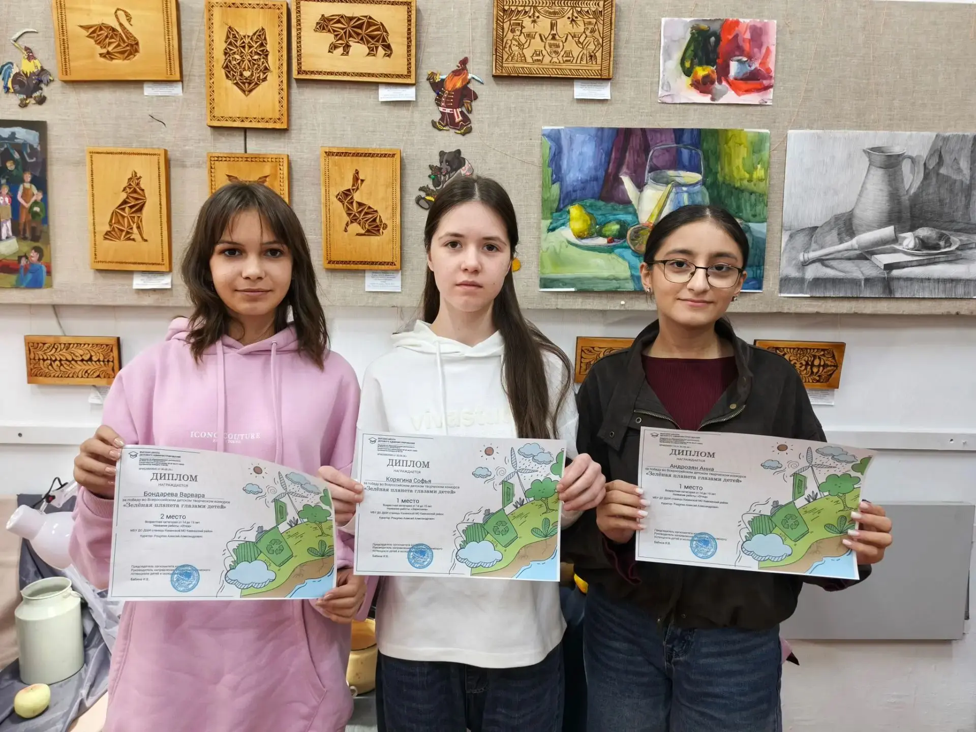 Подведены итоги Всероссийского детского творческого конкурса "Зелёная планета глазами д...