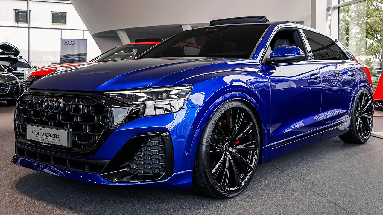 2027 Audi Q8 S line: 448 л.с. и 5,4 секунды до сотни