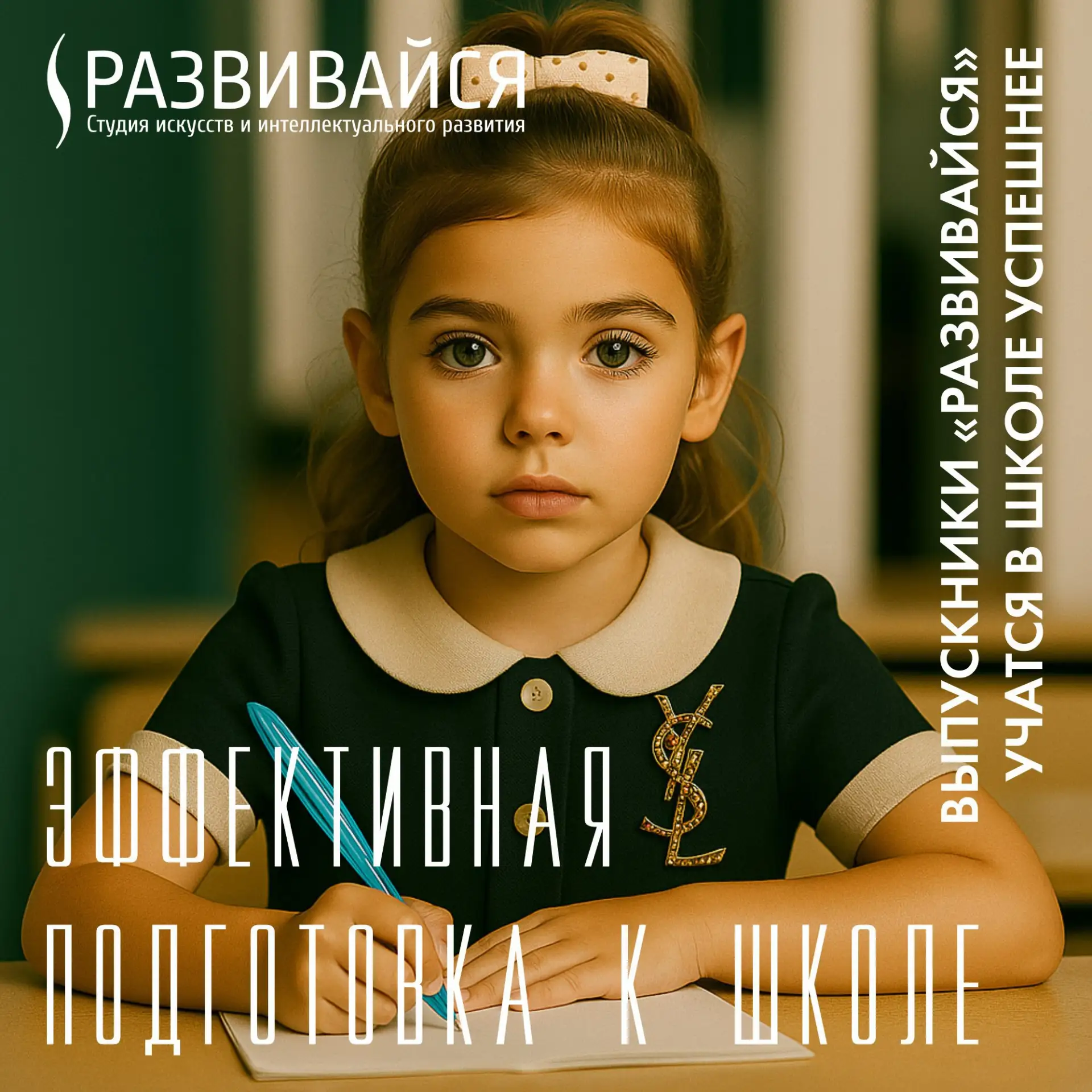 Комплексная подготовка к школе» в Студии "Развивайся"