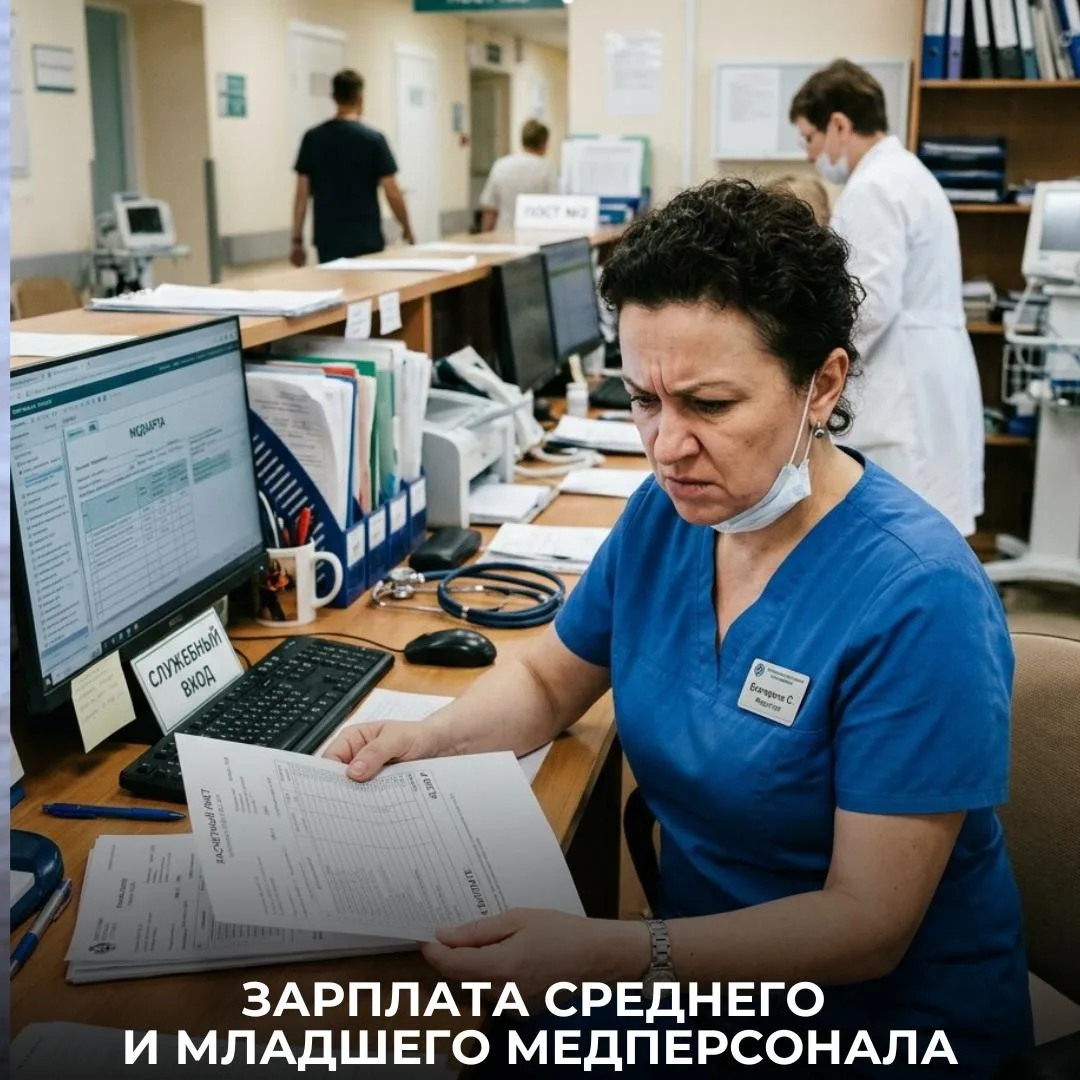 ➡️ Пока все обсуждают зарплаты врачей, давайте честно посмотрим на цифры среднего и младшего медперс