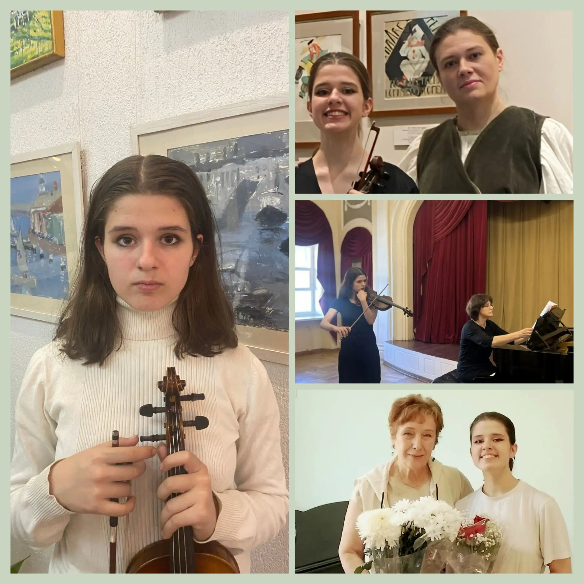 👏🏻🌹🎻 ПОЗДРАВЛЯЕМ выпускницу струнного отделения школы