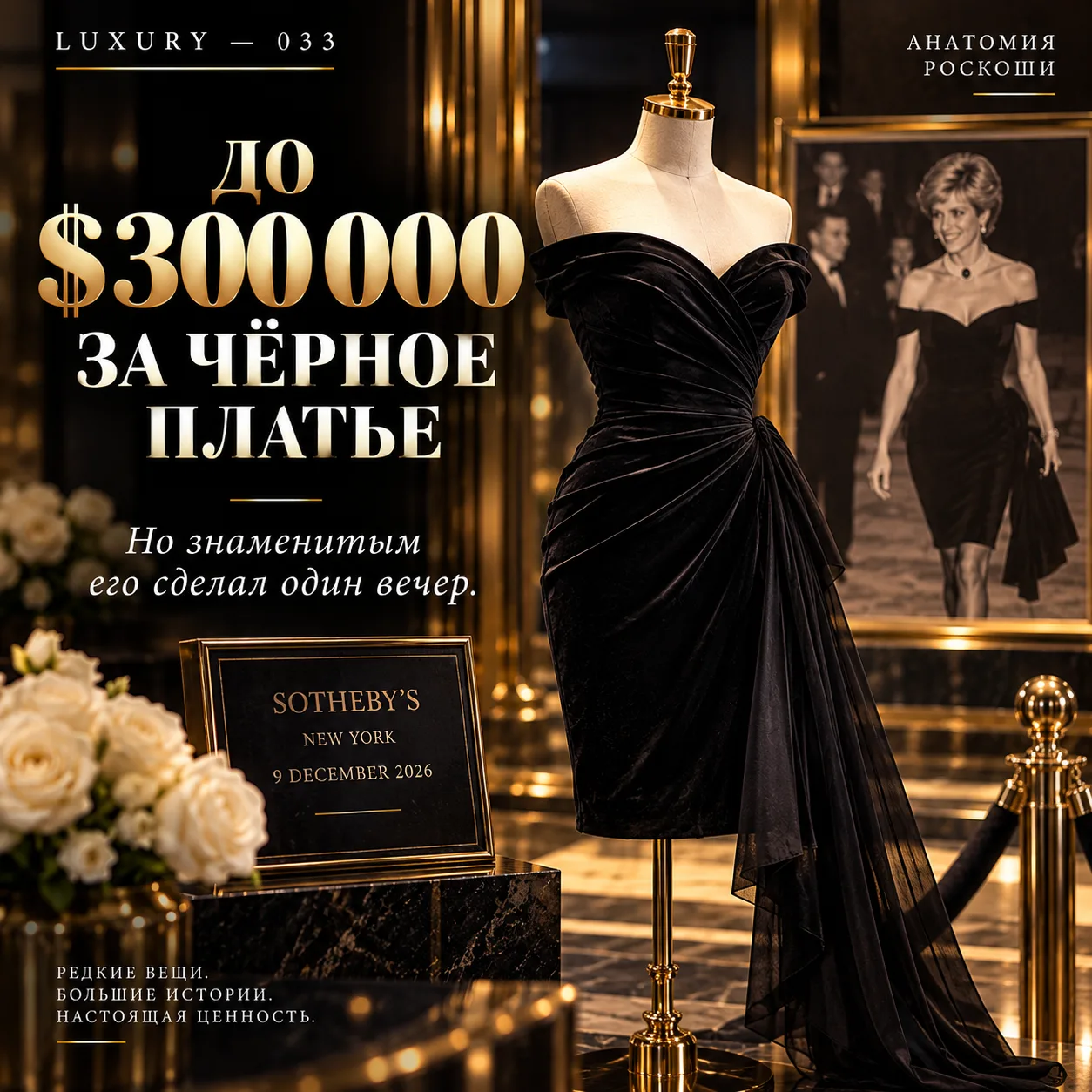 LUXURY 033 — REVENGE DRESS