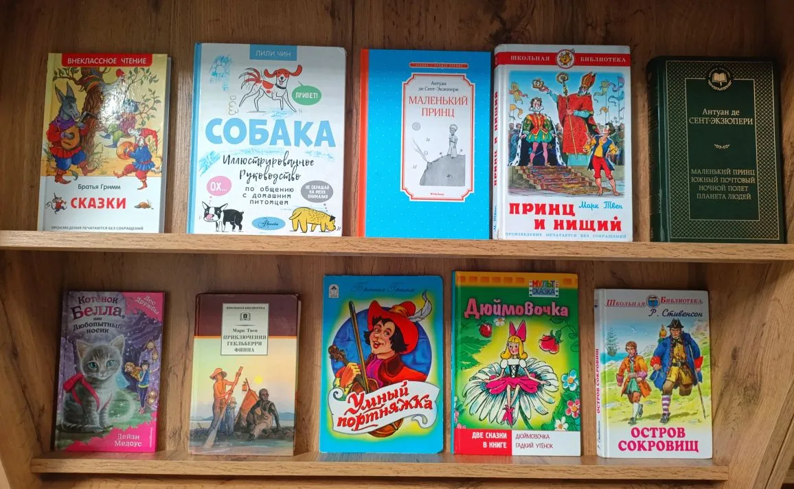📚На этой неделе в нашей школе прошла акция «Подари книгу школе», приуроченная к Международному дню к