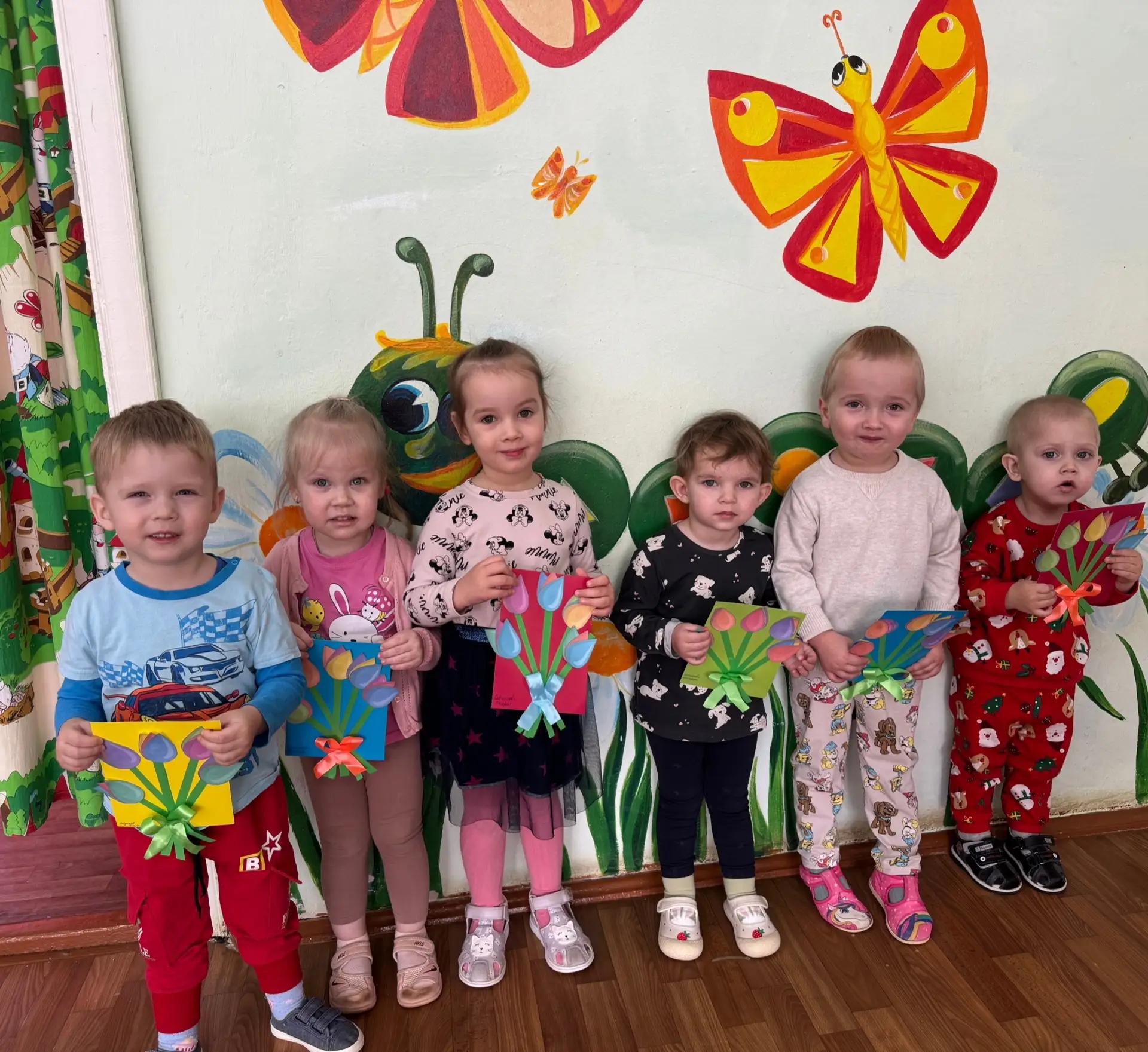 🌸В преддверии прекрасного праздника – Международного женского дня воспитанники первой младшей групп