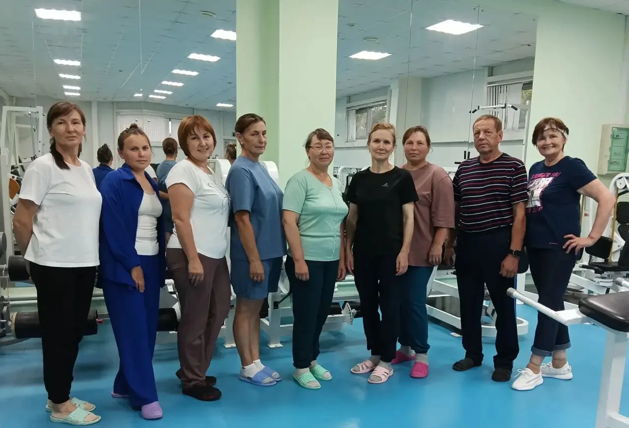 Сотрудники администрации Аликовского округа приняли участие во Всероссийском физкультур...