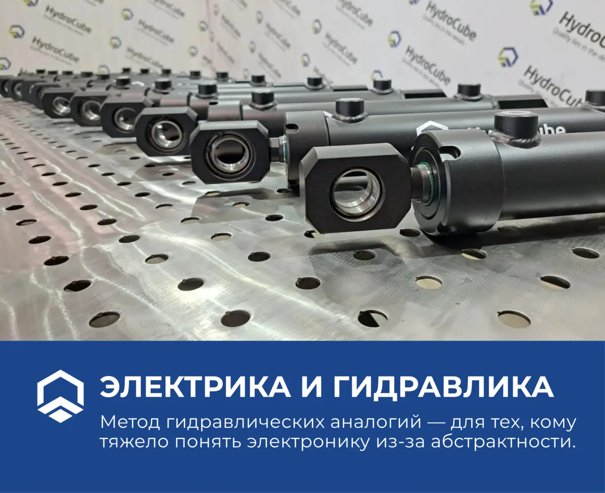 Электрика и гидравлика⁠⁠.

Законы электрического тока и гидравлические законы похожи, поскольку об