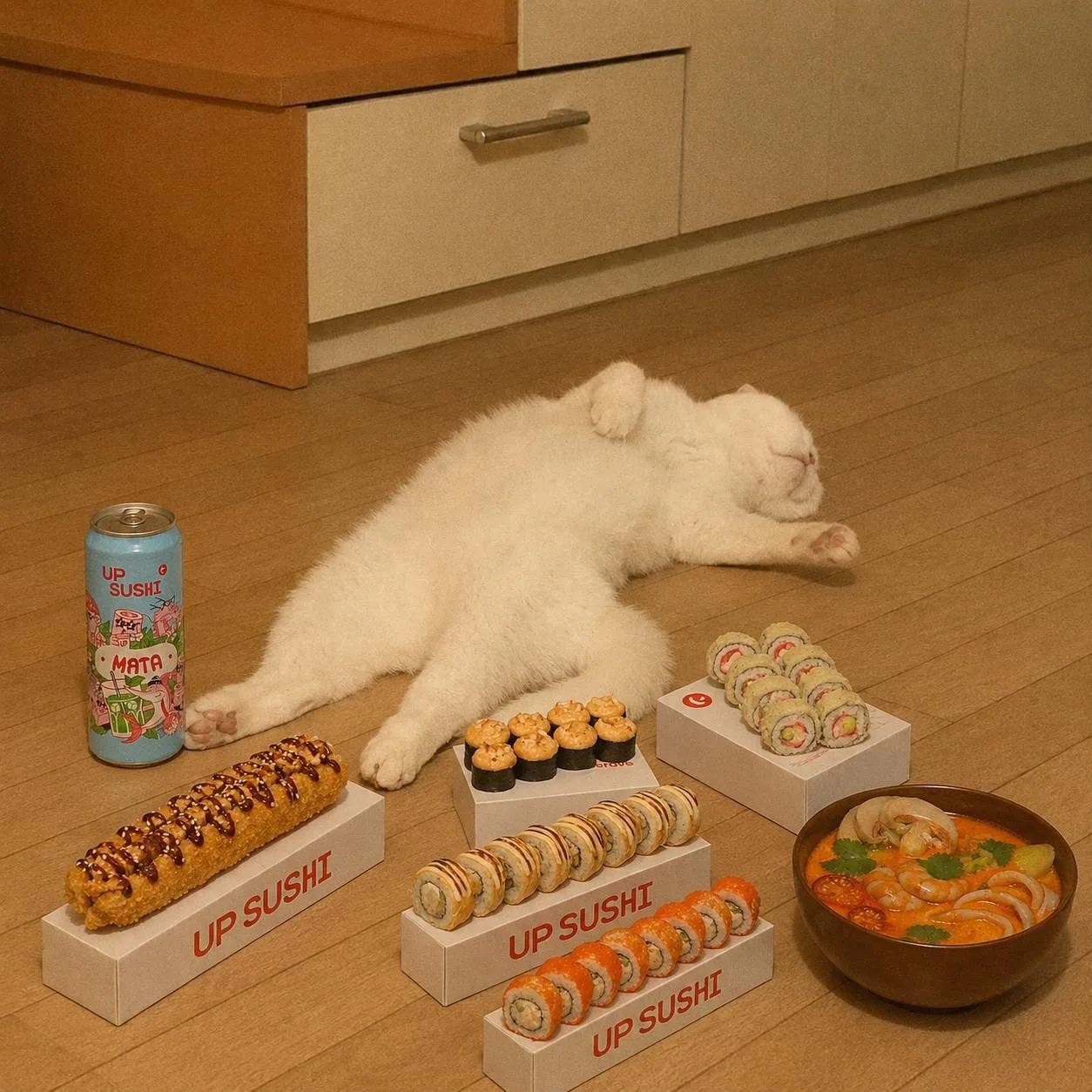 ПОДАРОК ОТ UP SUSHI
