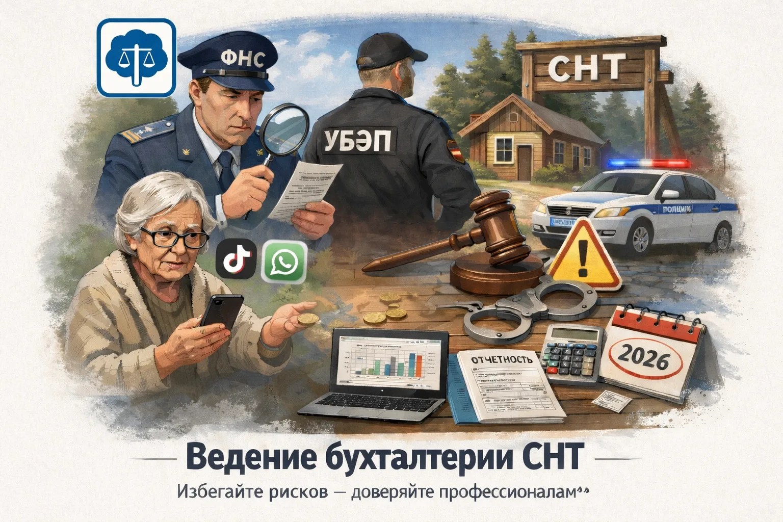 Законодательство в сфере налогов меняется, и ФНС всё активнее берётся за СНТ.