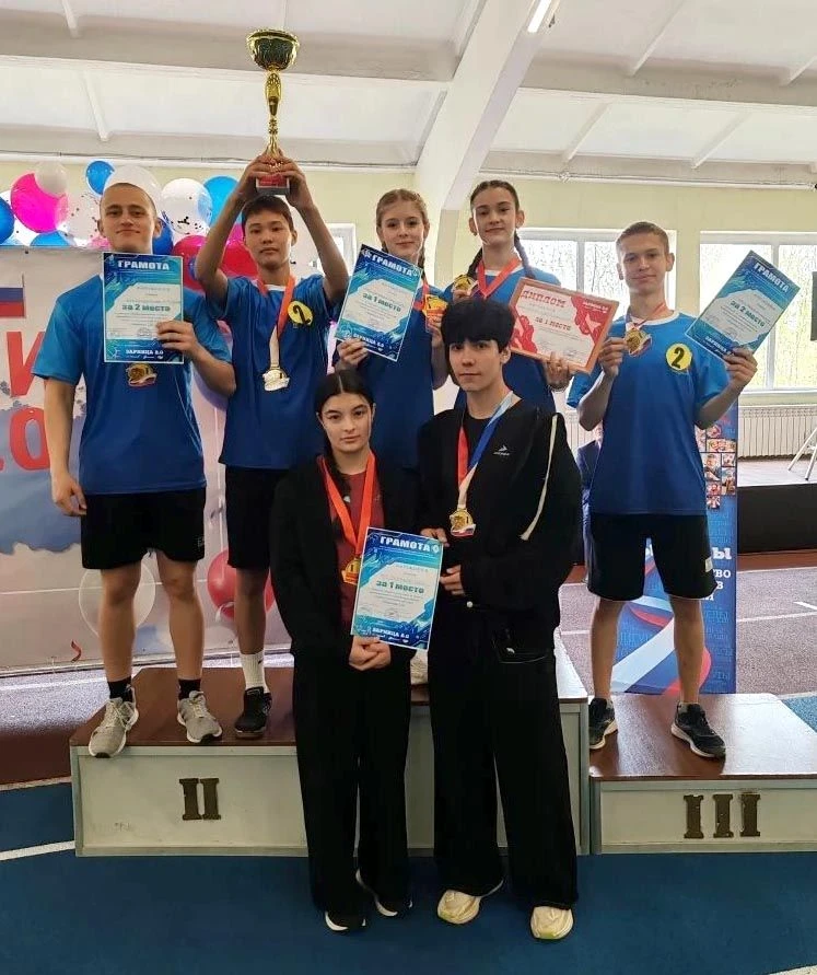 🥇Поздравляем команду нашего лицея с победой в муниципальном этапе Всероссийской военно...