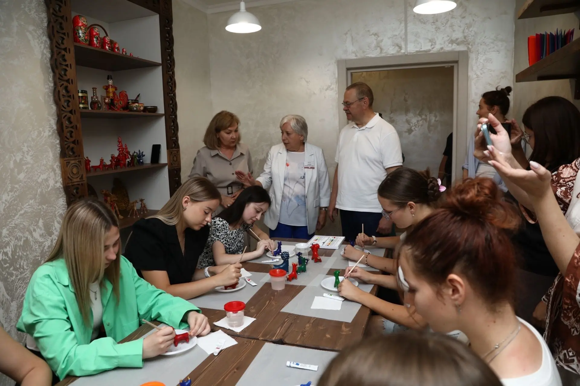 22 июля сотрудники Нижнеломовского краеведческого музея приняли участие в открытии  модельной  детск