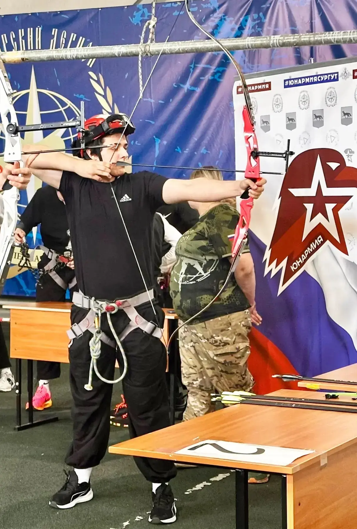 Сегодня прошла военно-спортивная игра в рамках юнармейской лиги "УНИСОЛ". Юношам предстояло множеств