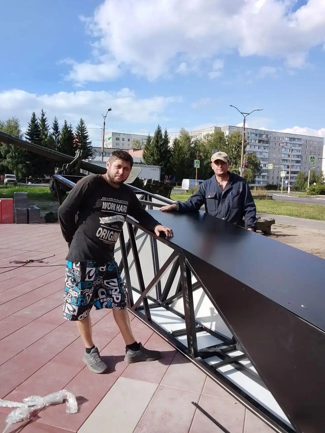 ⚡️ В Заринске в строящемся парке «Патриот» по проспекту Строителей, 28/2 ведутся работы...