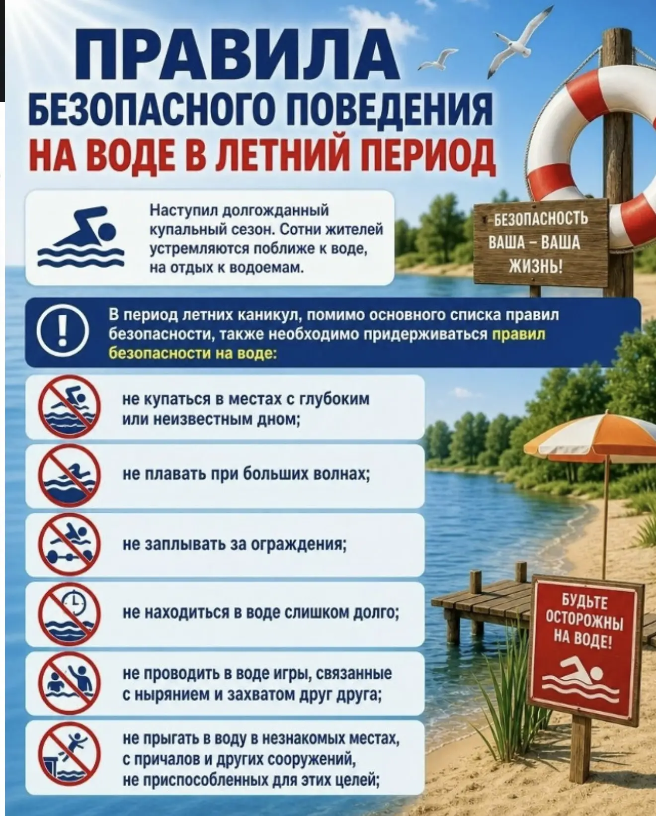 Информация для детей и взрослых!