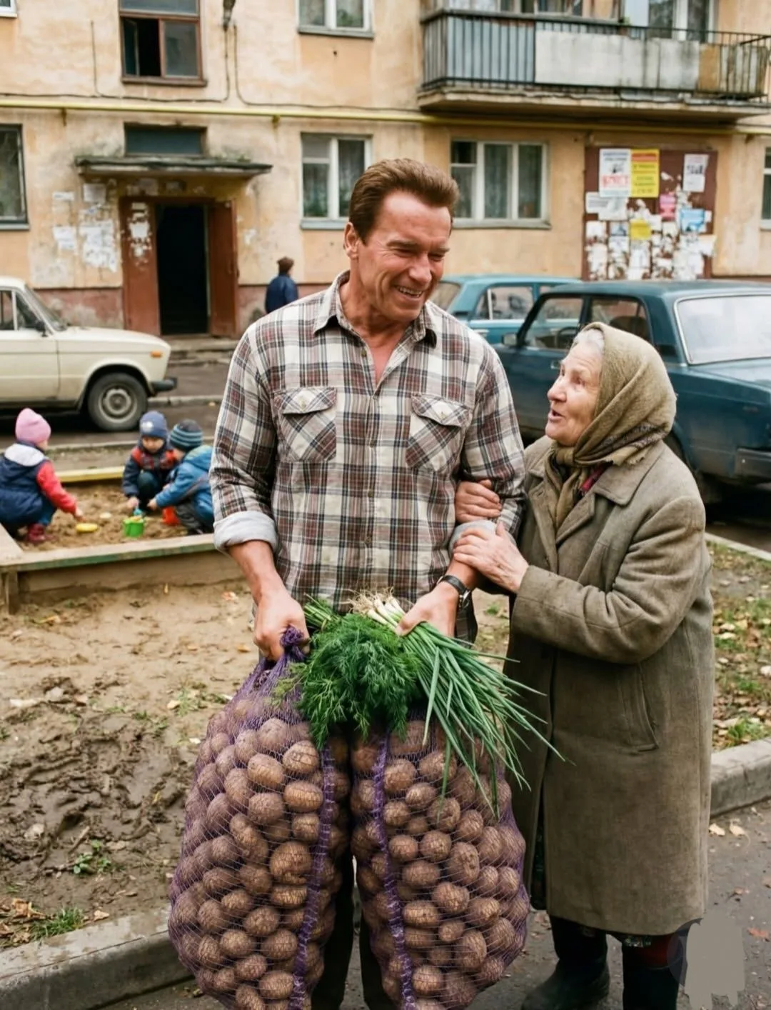 Тут важна родная до усрачки обстановка России 90-х. А голливудовские звёзды заставляют её играть нов