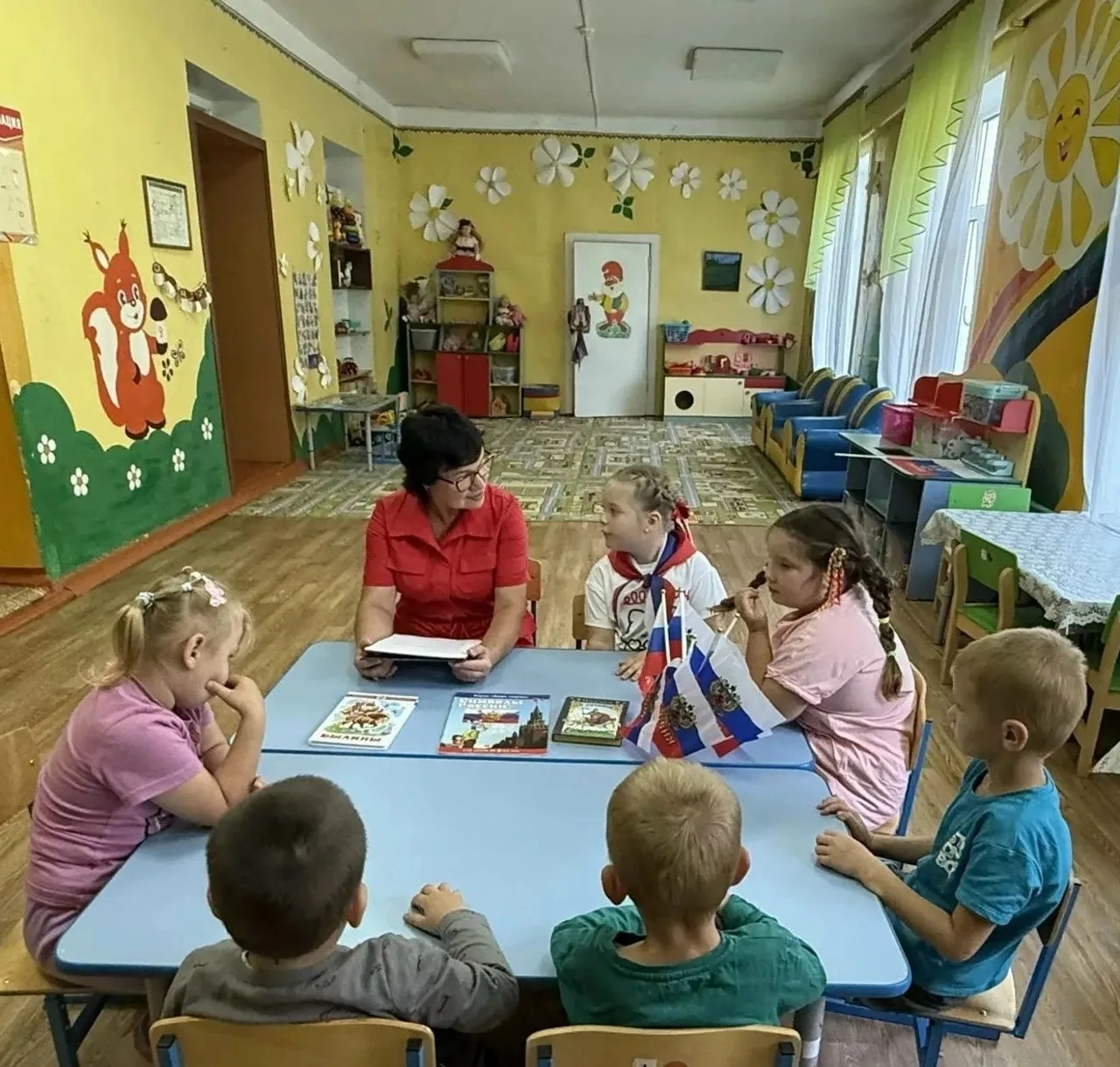 21 августа, прошла интеллектуально - познавательная игра "Флаг моей Родины" проведенная...