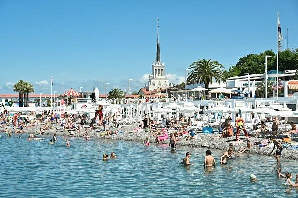 Средняя загрузка средств размещения Сочи превысила 80%